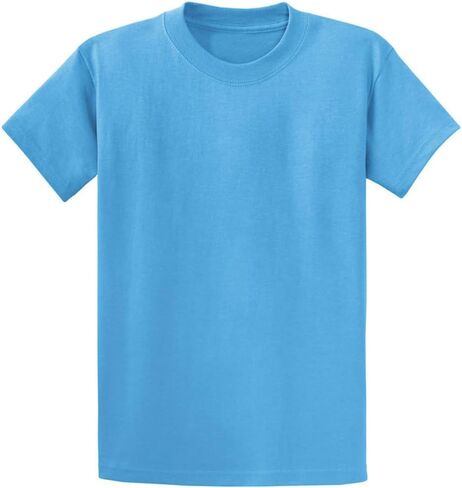 Joe's USA Men's Heavyweight Cotton T-Shirts in 60 Colors - Wholesale Bulk Tee's in Sizes Small - 6XL and LT-4XLT in Saudi Arabia