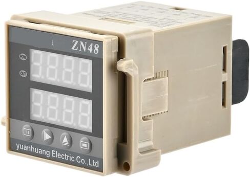 ZN48 Series Digital Time Relay Counter 220VAC 380VAC 24VDC Multifunction Timer Rotating countroller Revolution Counter(ZN48 24VDC) in Saudi Arabia