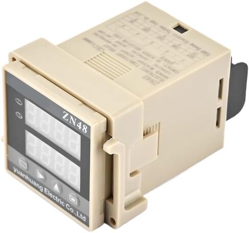 ZN48 Series Digital Time Relay Counter 220VAC 380VAC 24VDC Multifunction Timer Rotating countroller Revolution Counter(ZN48 24VDC) in Saudi Arabia