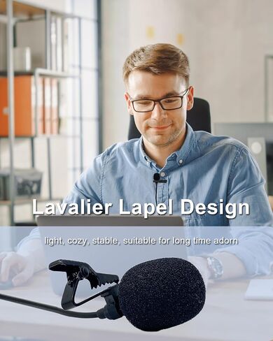 Microphone لافالييه لنظام جهاز إرسال الجسم اللاسلكي للتكنولوجيا الصوتية in Kuwait