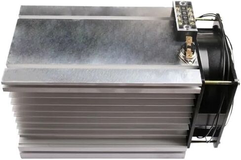 Radiator with Fan for Three Phase Solid State Relay Heat Sink for SSR 300A 350A Y-300 DC High Power in Saudi Arabia