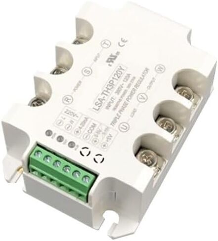 50A-90A Three-Phase AC Voltage Regulating Module with Heat Sink and Fan Power Regulator Thyristor Solid State Relay Dimming(90A (20KW)) in Saudi Arabia