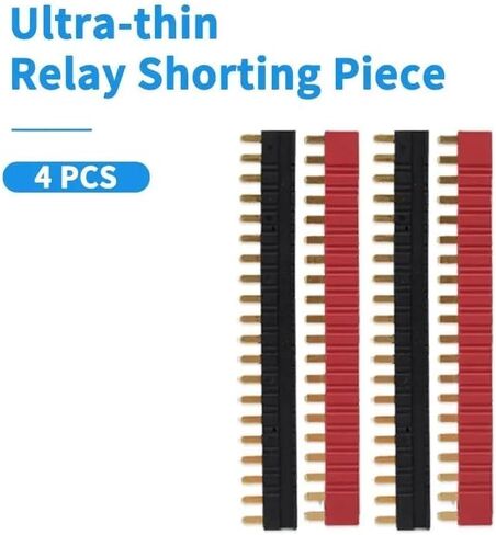 5PCS Slim Relay Module HF41F Short Splice(5pcs Black) in Saudi Arabia