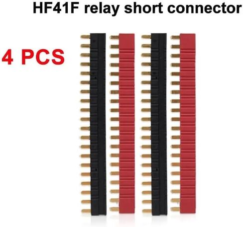 5PCS Slim Relay Module HF41F Short Splice(5pcs Black) in Saudi Arabia