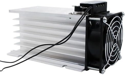 Radiator for Solid State Relay H-150 Heat Sink with Fan Radiator for Three Phase SSR 60A in Saudi Arabia