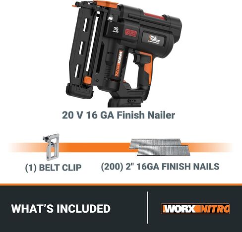 Worx WX840L 20V Power Share Cordless 18 Gauge Nail & Staple Gun in Saudi Arabia