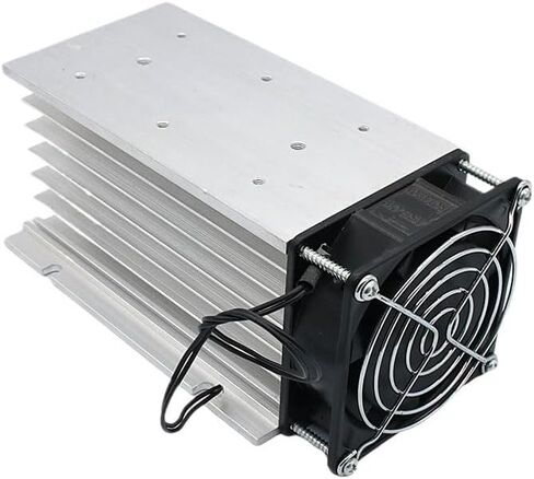 Radiator with Fan for Three-Phase Solid State Relay SSR Heat Sink 60A H-150 in Saudi Arabia
