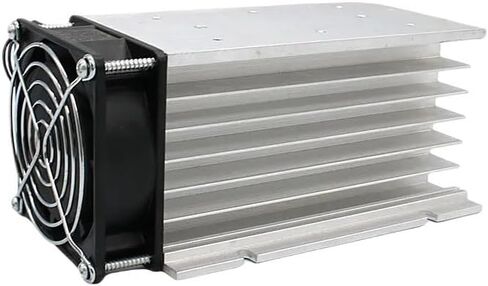 Radiator with Fan for Three-Phase Solid State Relay SSR Heat Sink 60A H-150 in Saudi Arabia