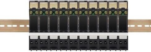 10PCS DIN Rail Mounted Solid State Relay Slim SSR Relay Module DC Control AC DC Control DC 6A SSR-41FDA/DD(10Pcs SSR-41FDA) in Saudi Arabia
