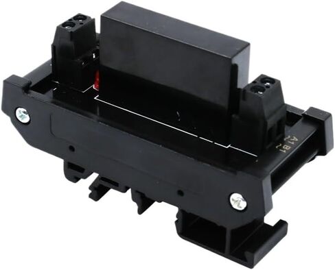 DIN Mounted Relay DC Control AC DC Control DC 5A Solid State Relay Module Single 1 Channel SSR 24-480VAC 3-32VDC Input(DC Control DC) in Saudi Arabia