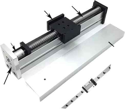 دليل الغبار خطية مرحلة غلاف خطية مغلقة SFU1605 كرات XYZ AXIS CNC خطي NEMA23 57 مجموعة المحرك (محرك 3NM محرك) in Kuwait