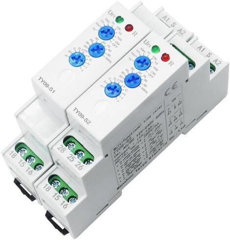 TY09-S1 S2 ترحيل الوقت متعدد الوظائف لمعدات إضاءة المعدات الصناعية 16A AC/DC12-240V AC230V (TY09-S1 ACDC12V-240V) in Saudi Arabia