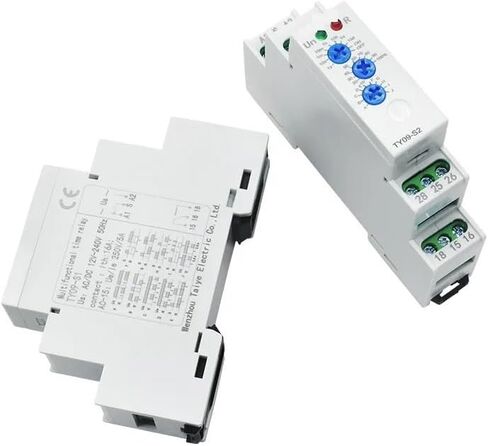 TY09-S1 S2 ترحيل الوقت متعدد الوظائف لمعدات إضاءة المعدات الصناعية 16A AC/DC12-240V AC230V (TY09-S1 ACDC12V-240V) in Saudi Arabia
