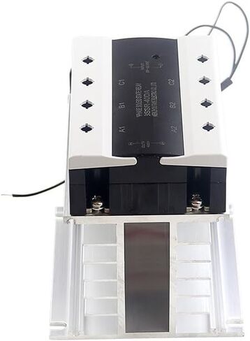 40/60/00/100/120/150/200A ترحيل الحالة الصلبة ثلاثية المراحل DC Control AC 380V 40A SSR-3 DC-AC مجموعة كاملة (التتابع ، بالارتداد الحراري ، المروحة) (40DA) in Saudi Arabia
