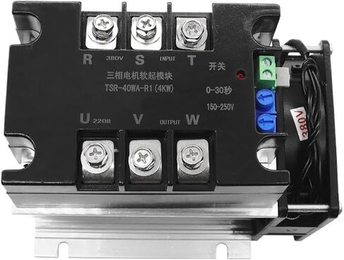 380V محرك ثلاثي المراحل وحدة تحكم وحدة التشغيل الناعمة 1KW-12KW بداية بطيئة (مروحة الرادياتير الوحدة) (الوحدة 8KW S110 F80) in Saudi Arabia