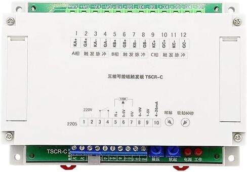 Three-Phase Thyristor Trigger Board Power Regulation and Voltage Regulation TSCR-C Thyristor Phase-Shift Soft Start(TYPE2) in Saudi Arabia
