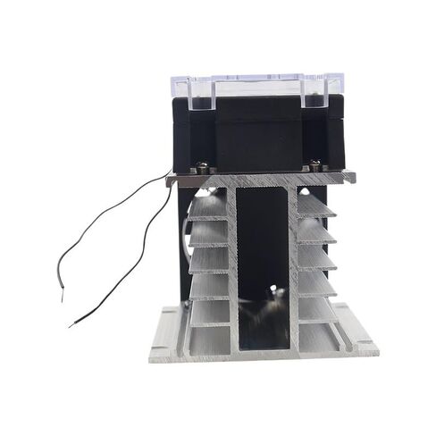 Three-Phase Solid State Relay DC Control AC 380V 40A SSR-3 032 3840Z DC-AC Complete Set (Relay, Heat Sink, Fan)(Three-Phase 10DA) in Saudi Arabia