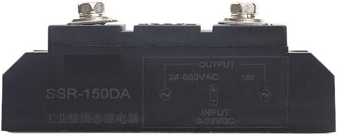تتابع الحالة الصلبة SSR إدخال المرحلة الواحدة 3-32VDC الإخراج 24-680VAC الصناعي SSR 60A 80A 100A 120A 150A 200A 300A 360A (200A) in Kuwait