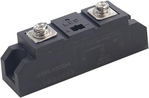 تتابع الحالة الصلبة SSR إدخال المرحلة الواحدة 3-32VDC الإخراج 24-680VAC الصناعي SSR 60A 80A 100A 120A 150A 200A 300A 360A (200A) in Kuwait