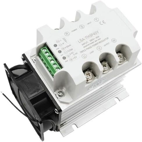 15A-40A الجهد المكون من ثلاث مراحل AC وحدة تنظيم الجهد النمطية مع الجهد الحراري ومنظم طاقة المروحة Thyristor Solid State Relay (35a (8kw)) in Saudi Arabia