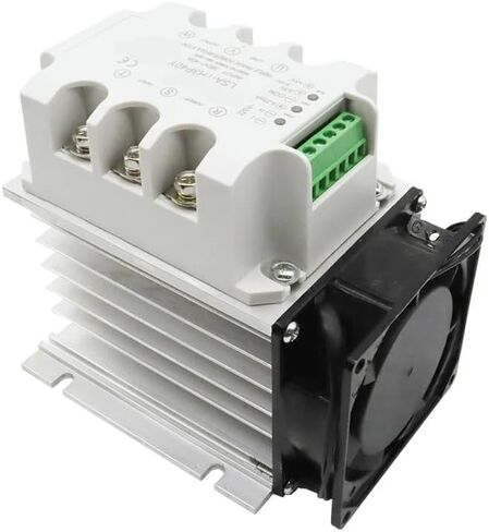 15A-40A الجهد المكون من ثلاث مراحل AC وحدة تنظيم الجهد النمطية مع الجهد الحراري ومنظم طاقة المروحة Thyristor Solid State Relay (35a (8kw)) in Saudi Arabia
