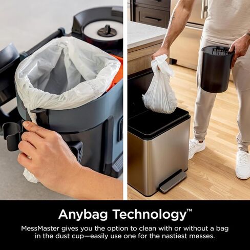 Shark VS105QBI Messmaster Portable Dry Dry Vacuum ، Small Shop VAC ، سعة جالون 1 ، سلك ، مثالي للحيوانات الأليفة والسيارات ، أي شيء من التكنولوجيا ، التنظيف الذاتي ، من أجل الفوضى الرطبة والجافة الصعبة ، القزحية الزرقاء (المتجددة) in Kuwait