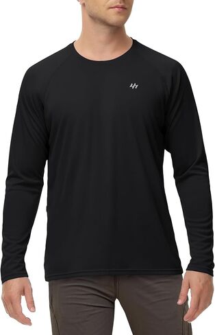 Ewedoos UPF 50+ Rash Guard for Men Swim Shirts for Men UV Sun Protection Fishing Shirts for Men Long Sleeve Sun Shirts in Kuwait