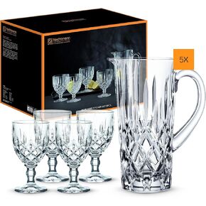 مجموعة Nachtmann Noblesse Collecte مثل نظارات المشروبات المثلجة ، كؤوس المياه الزجاجية الكريستالية ، 15 أونصة ، البيرة ، النبيذ ، والكوكتيلات ، والأدوات الزجاجية للمشروبات المثلجة - مجموعة من 4 in Kuwait