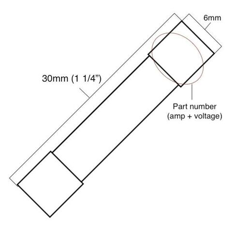 5pcs 0.8a 125v الصمامات السيراميك in Kuwait
