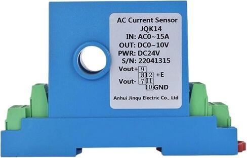 Hall Current Transformer ZA-K14 AC DC 5A 10A 20A 50A 150A Transmitter 4-20mA 0-10V Output Ampere Transducer Current Sensor(DC 0-100A_15MM_DC12V) in Saudi Arabia