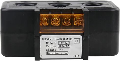 Three Phase 0.5 Class 18mm Current Transformer CT 30A 50A 100A 150A 200A AC Current Transformer(100A 5A) in Saudi Arabia