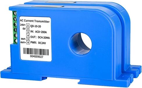 New Type Three Terminal Isolation Ampere Transducer Current Transformer AC 0-600A Current Transmitter 4-20ma 0-10V RS485(AC 0-100A_4-20MA_DC24V) in Saudi Arabia
