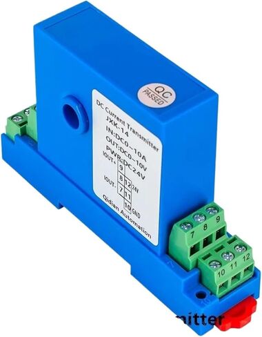 New 4-20mA 0-10V Output DC Current Sensor Transmitter 50A/100A/150A Input Intelligent Current Signal Transducer/Transformer(DC 0-5A_DC 0-5V_DC24V) in Saudi Arabia