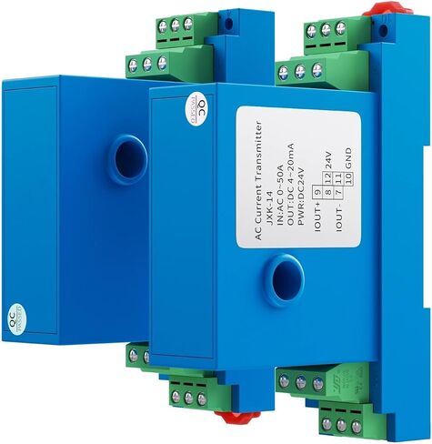 5A 10A 20A 50A 100A 200A AC DC Current Sensor 4-20mA 0-10V RS485 Relay Current Transducer 12mm Transmitter(AC 0-20A,DC 0-5V Output) in Saudi Arabia