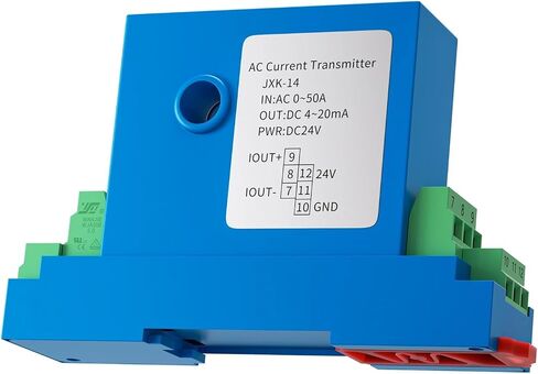 5A 10A 20A 50A 100A 200A AC DC Current Sensor 4-20mA 0-10V RS485 Relay Current Transducer 12mm Transmitter(AC 0-20A,DC 0-5V Output) in Saudi Arabia