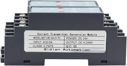 محول الطاقة الحالي AC 0-1A 5A 10A إلى 4-20MA 0-10V محول إشارة الجهد الإخراج (4-20MA Outder_DC12V) in Saudi Arabia