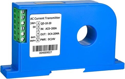 Small Current Transducer 0-100A 0-200A 0-300A Current Transmitter 4-20mA 0-10V 0-5V RS485 AC DC Hall Current Sensor Converter(DC 0-50A,Output 0-10V_DC24V) in Saudi Arabia