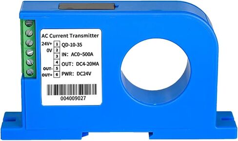 Small Current Transducer 0-100A 0-200A 0-300A Current Transmitter 4-20mA 0-10V 0-5V RS485 AC DC Hall Current Sensor Converter(DC 0-50A,Output 0-10V_DC24V) in Saudi Arabia