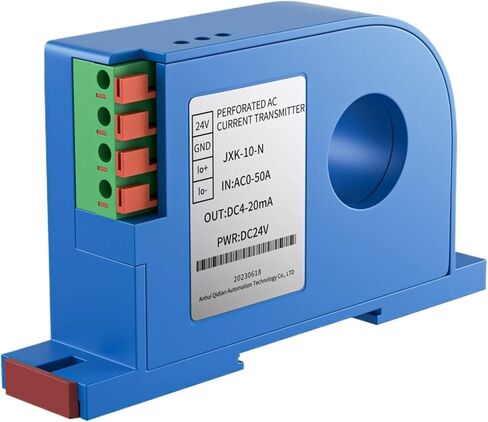 AC Current Transmitter 4-20mA RS485 Relay DC Current Transducer 0-10V 0-5V 0-100A 0-200A DC24V Hall Current Sensor(Output 1-5V,DC 0-20A_DC24V) in Saudi Arabia