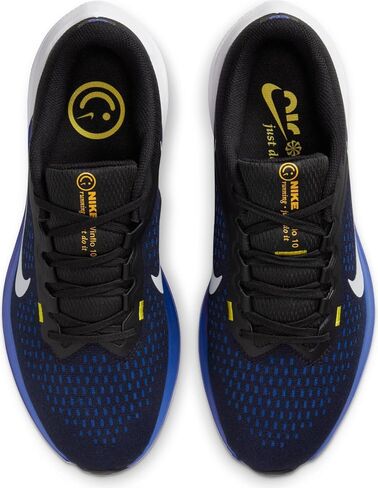 Nike Men's Air Winflo 10 Mesh Mesh Runneaker Sneaker (Black/Wolf Gray/Racer Blue ، نظام حجم الأحذية الأمريكي ، البالغين ، رجال ، رقمي ، متوسط ​​، 10.5) in Saudi Arabia