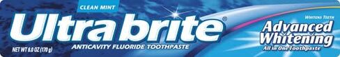 Frankel & Frankel Ultra Brite Advanced Whitening Toothpaste, Clean Mint 6 Ounce in Saudi Arabia