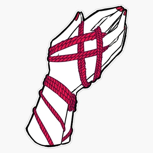 Shibari عبودية ملصق جمالي ملصق فينيل مقاوم للماء ملصق ملصق محمول للكمبيوتر المحمول. in Saudi Arabia
