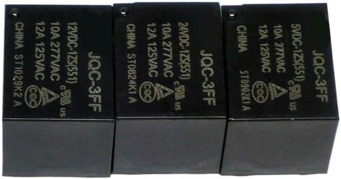 5PCS Relay HF3FF-JQC-3FF- 5VDC-1ZS 12VDC-1ZS 24VDC-1ZS(551) DIP5 1HS 4PIN 5V 12V 24V DC(JQC3FF-9V-1HS(4PIN)) in Saudi Arabia
