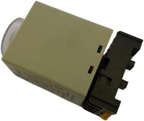 AH3-3 Time Relay DC12V DC24V AC110V AC220V تأخير توقيت التتابع مع قاعدة 8Pin 1S 3S 6S 10S 60S 3 Meter 6M 10M (60M ، DC) in Saudi Arabia