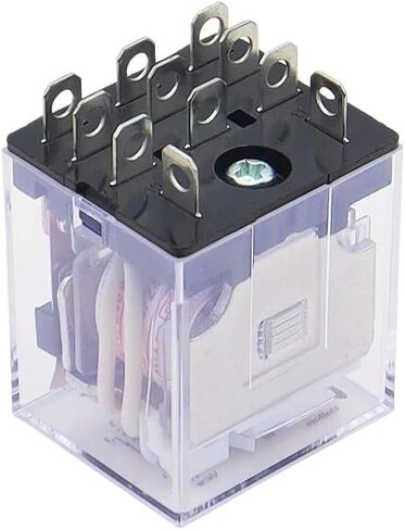 1 PCS HH63P LY3 LY3NJ JQX-13F Relay 220v 24v 12v 12 Volt AC/DC 10A 11PIN Silver Contact Electromagnetic Coil Micro Mini Relay(AC 12V) in Saudi Arabia