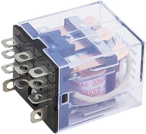 1 PCS HH63P LY3 LY3NJ JQX-13F Relay 220v 24v 12v 12 Volt AC/DC 10A 11PIN Silver Contact Electromagnetic Coil Micro Mini Relay(AC 12V) in Saudi Arabia