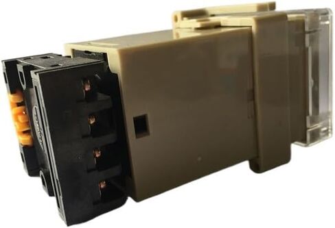 220V AC 48 * 48mm 0.1S-99H Programmable Double Time Delay Relay DH48S-S Free Socket Base Wholesale Price in Saudi Arabia