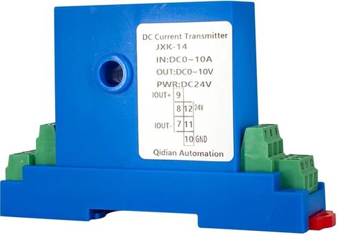 جديد 4-20MA 0-10V الإخراج DC جهاز إرسال المستشعر 50A/100A/150A إدخال محول الإشارة الحالي/المحول (DC 0-10A_4-20MA_DC24V) in Saudi Arabia