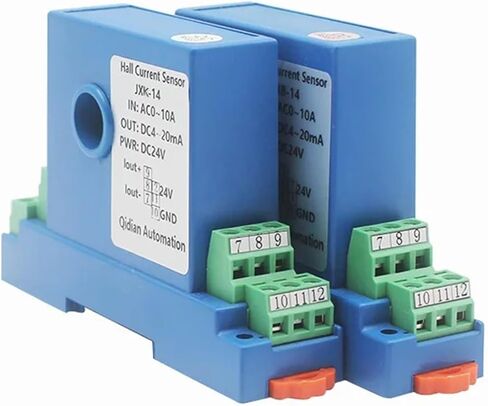 جديد 4-20MA 0-10V الإخراج DC جهاز إرسال المستشعر 50A/100A/150A إدخال محول الإشارة الحالي/المحول (DC 0-10A_4-20MA_DC24V) in Saudi Arabia