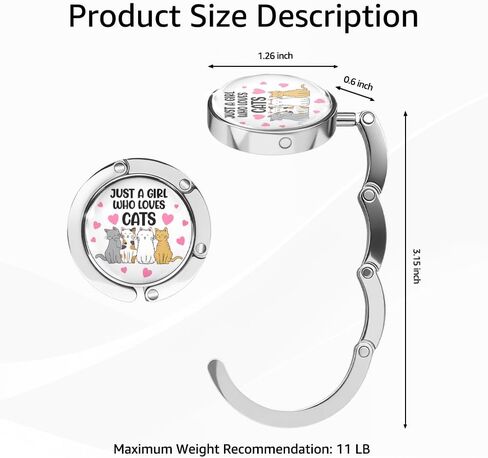 مجرد فتاة تحب خطاف محفظة كلبها ، حامل الكلب اللطيف حافظة حقيبة يد حقيبة Handbag Handbag Hand Hook Hook ، هدايا لعشاق الكلاب ، هدايا عيد ميلاد عيد الميلاد للكلب أمي أمي العمة أخت صديقها in Saudi Arabia